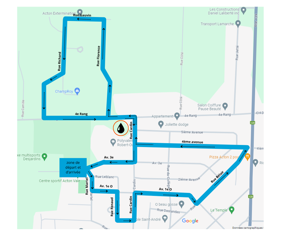 Parcours 10 km