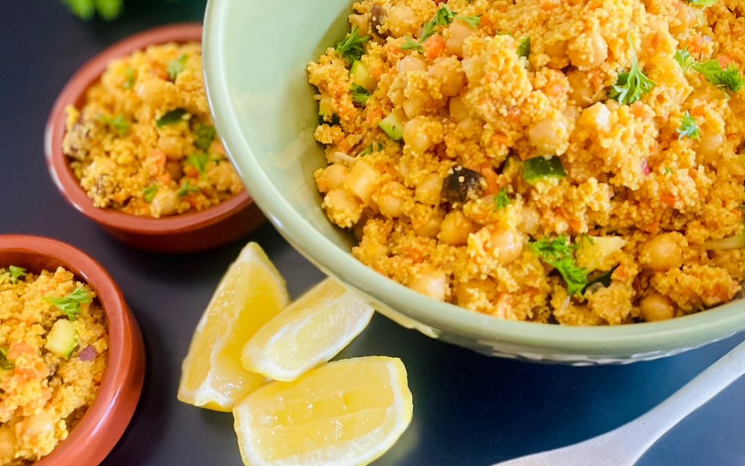 Couscous d’inspiration marocaine